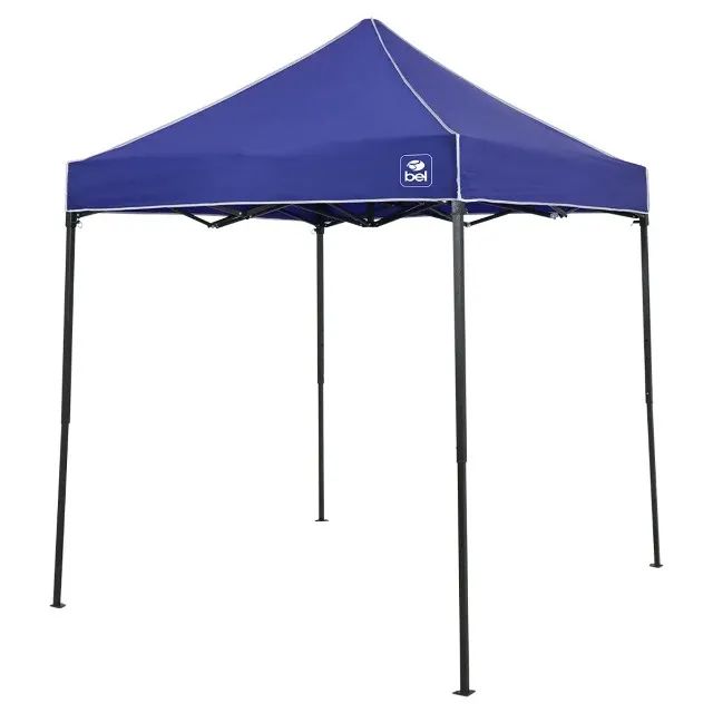 Tenda Gazebo 2x2 Metros Dobrável Pagoda Azul 334102 Belfix - Foto 2