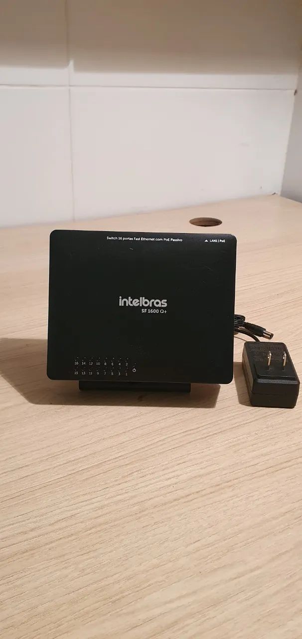 Switch Intelbras SF 1600 Q+ 16 Portas Fast Ethernet (Com Fonte) - Foto 2