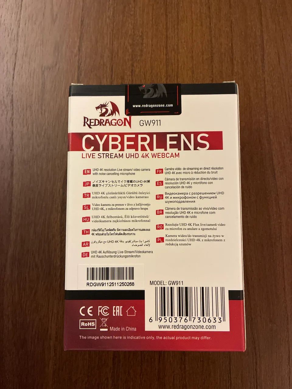 WebCam 4K Redragon Cyberlens - Foto 3