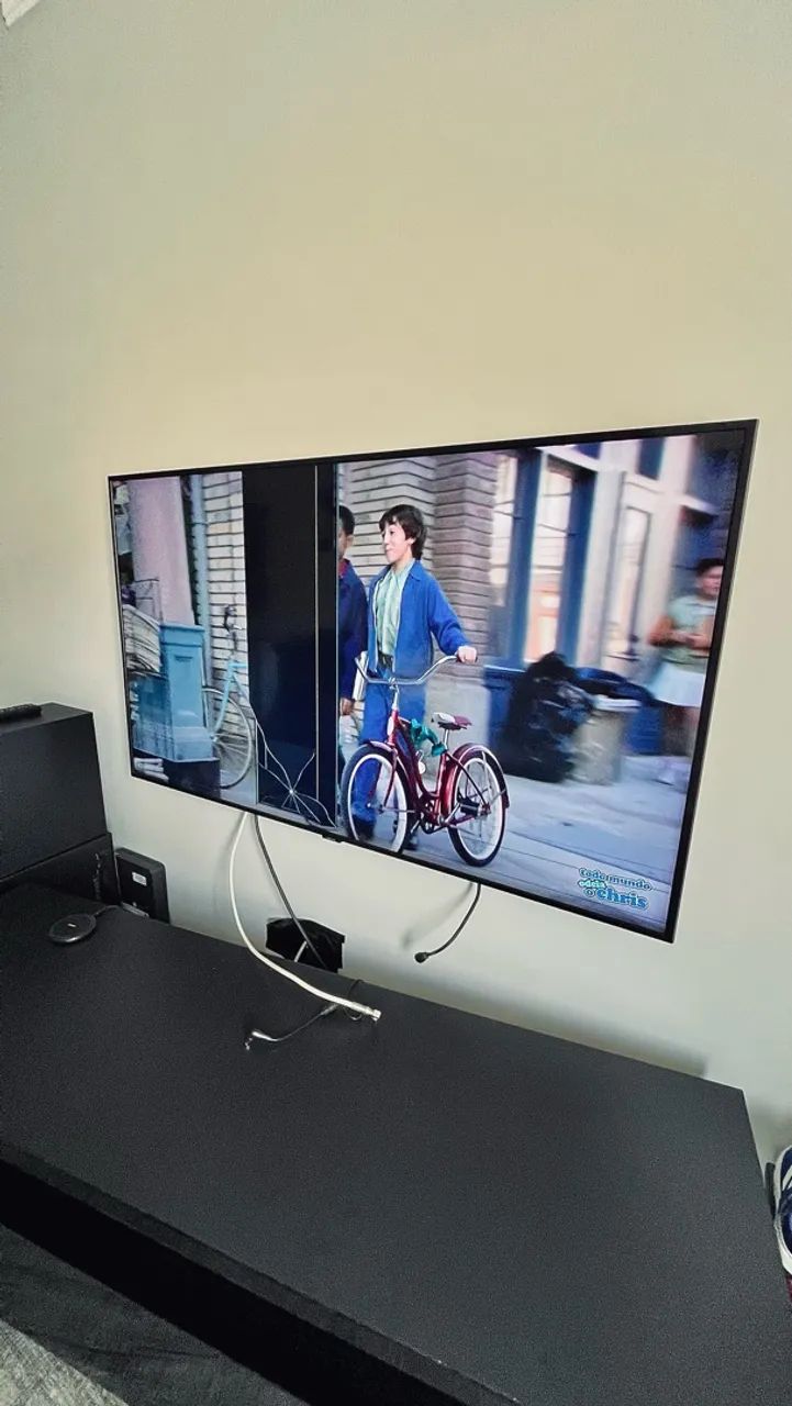Tv Samsung 55 polegadas Tela quebrada  - Foto 3