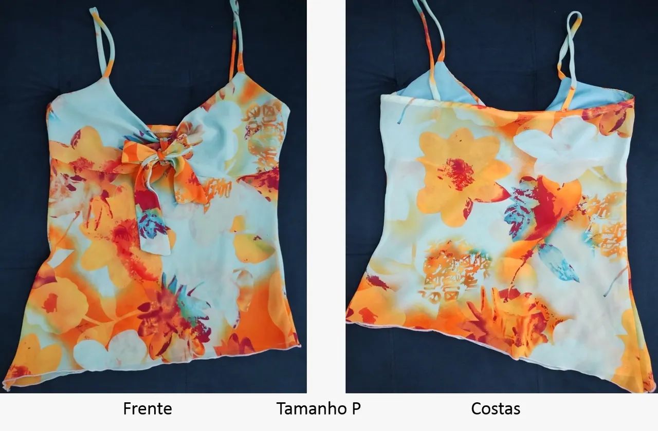 Blusa de alcinha 