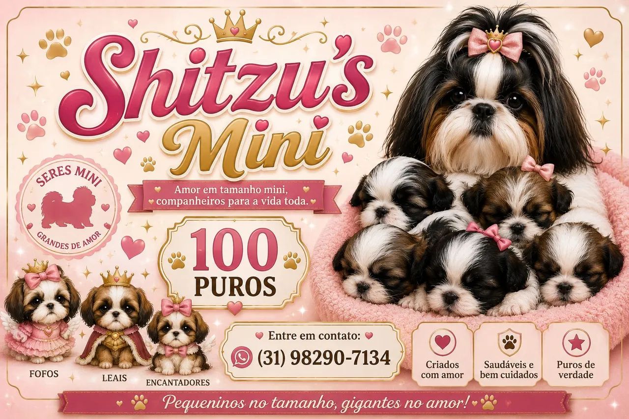 Vende-se shitzu 