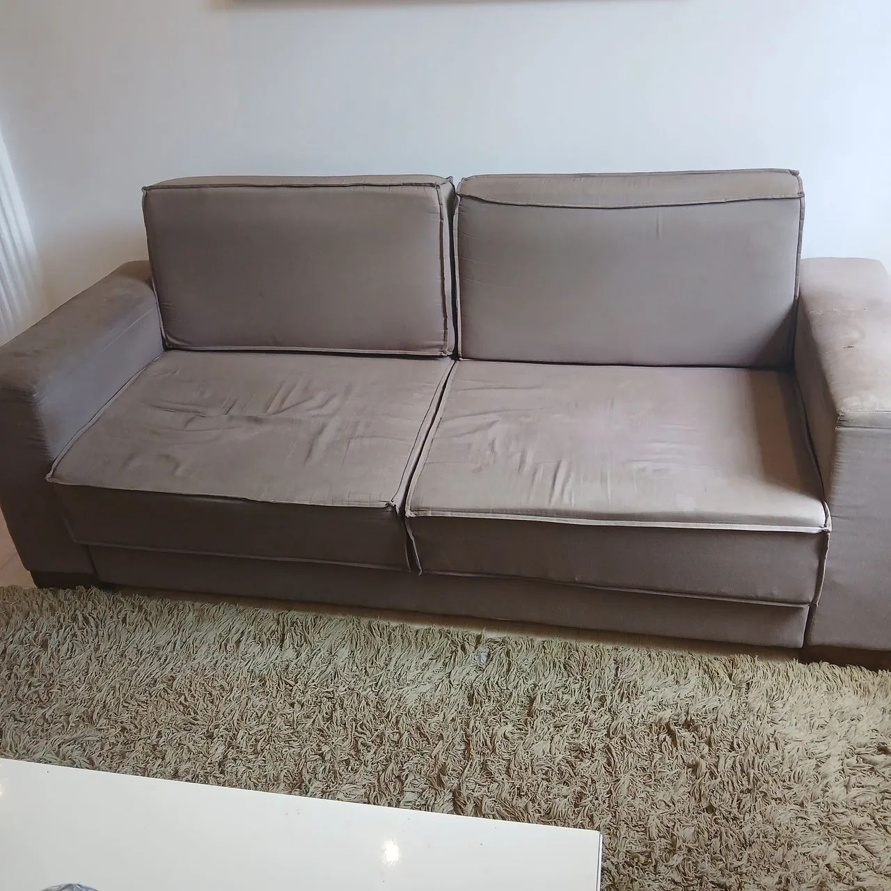 Vendo sofá usado em bom estado 600.00 - Foto 2