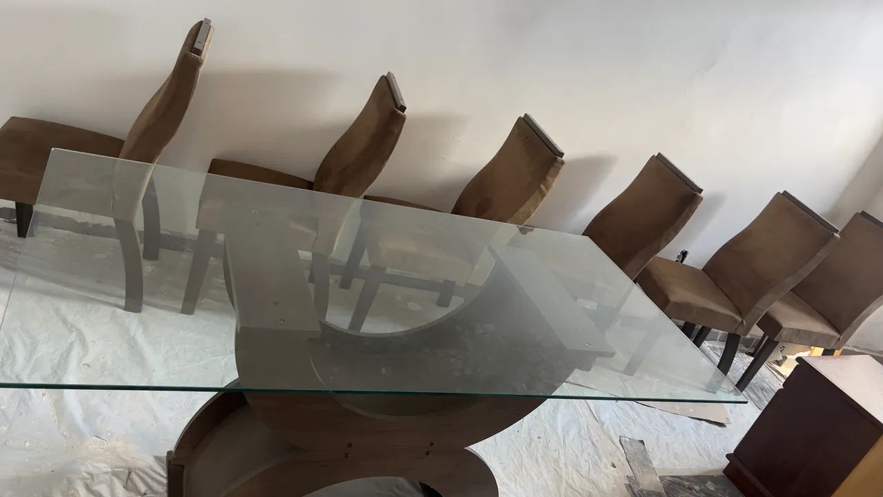 Mesa de vidro 