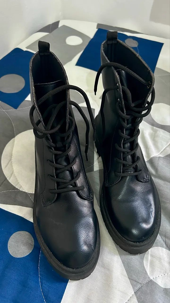 VENDO BOTA COTURNO NOVA 37/38 - Foto 2