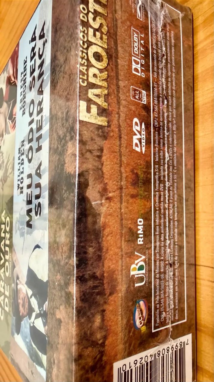 Coleção Clássicos do Faroeste - Box com 3 filmes - Foto 5