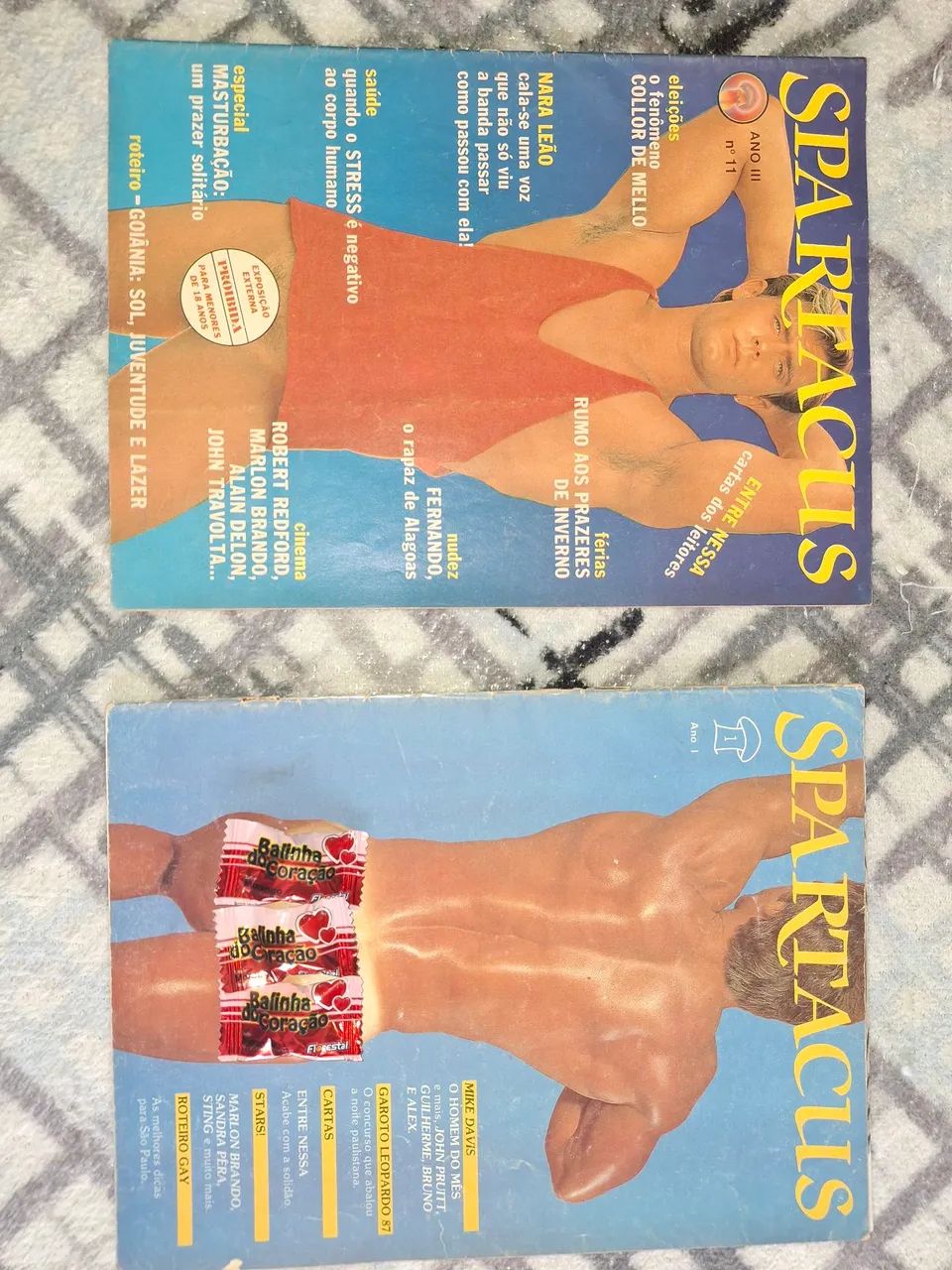 Revistas anos 90 Spartacus Alone