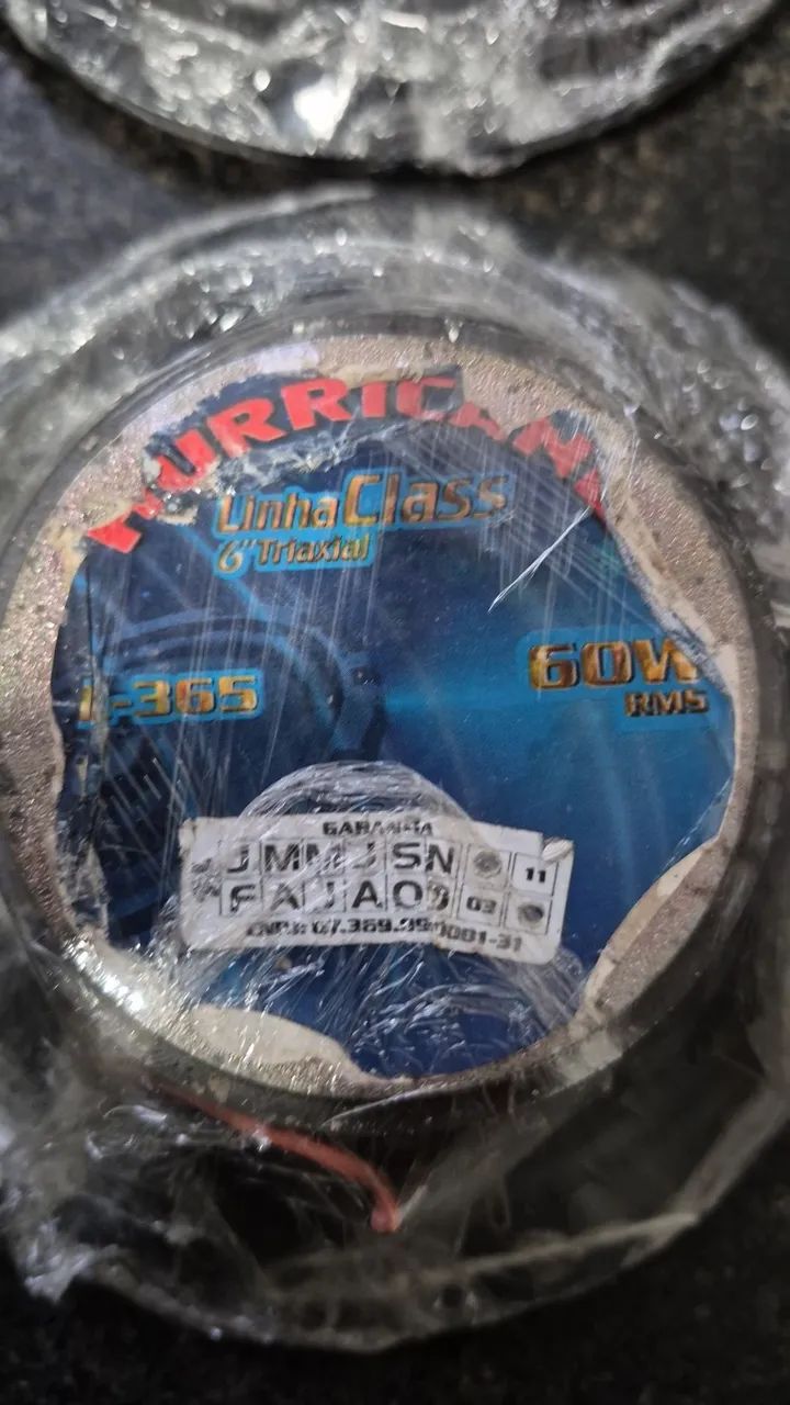 "1 Par de Auto Falante Triaxial 60 W" - Foto 4
