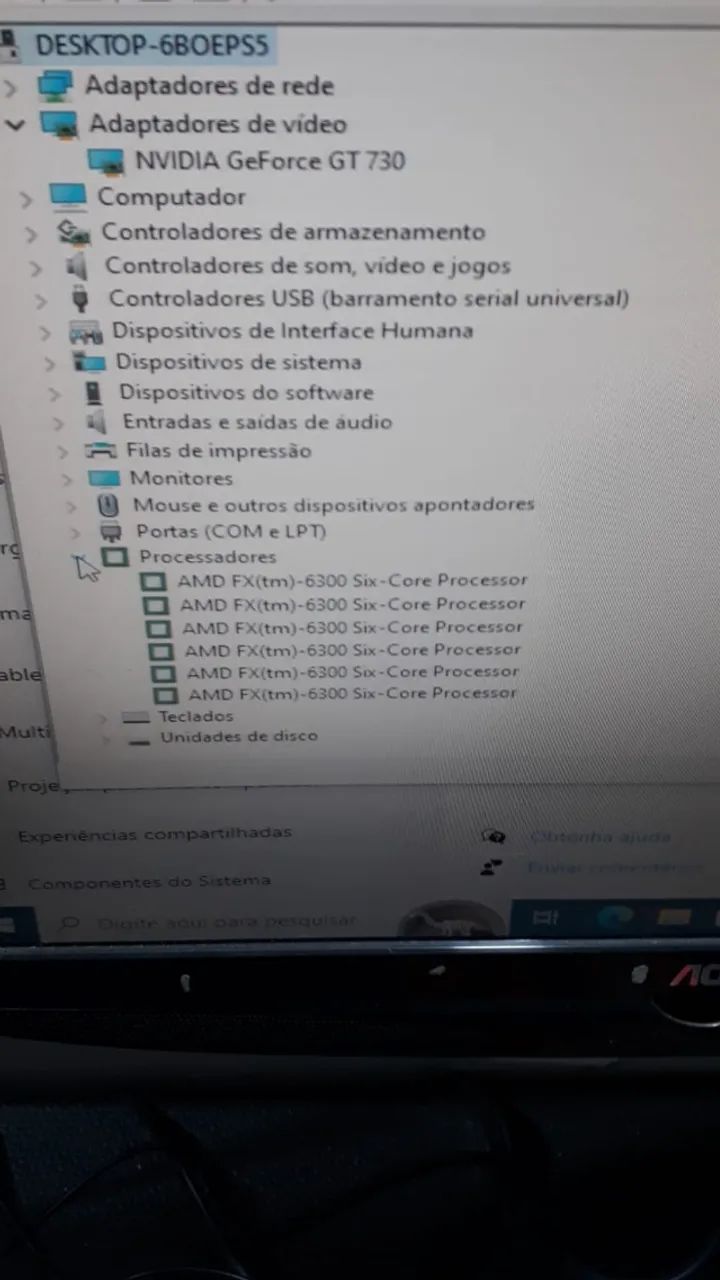 Pc amd FX6300