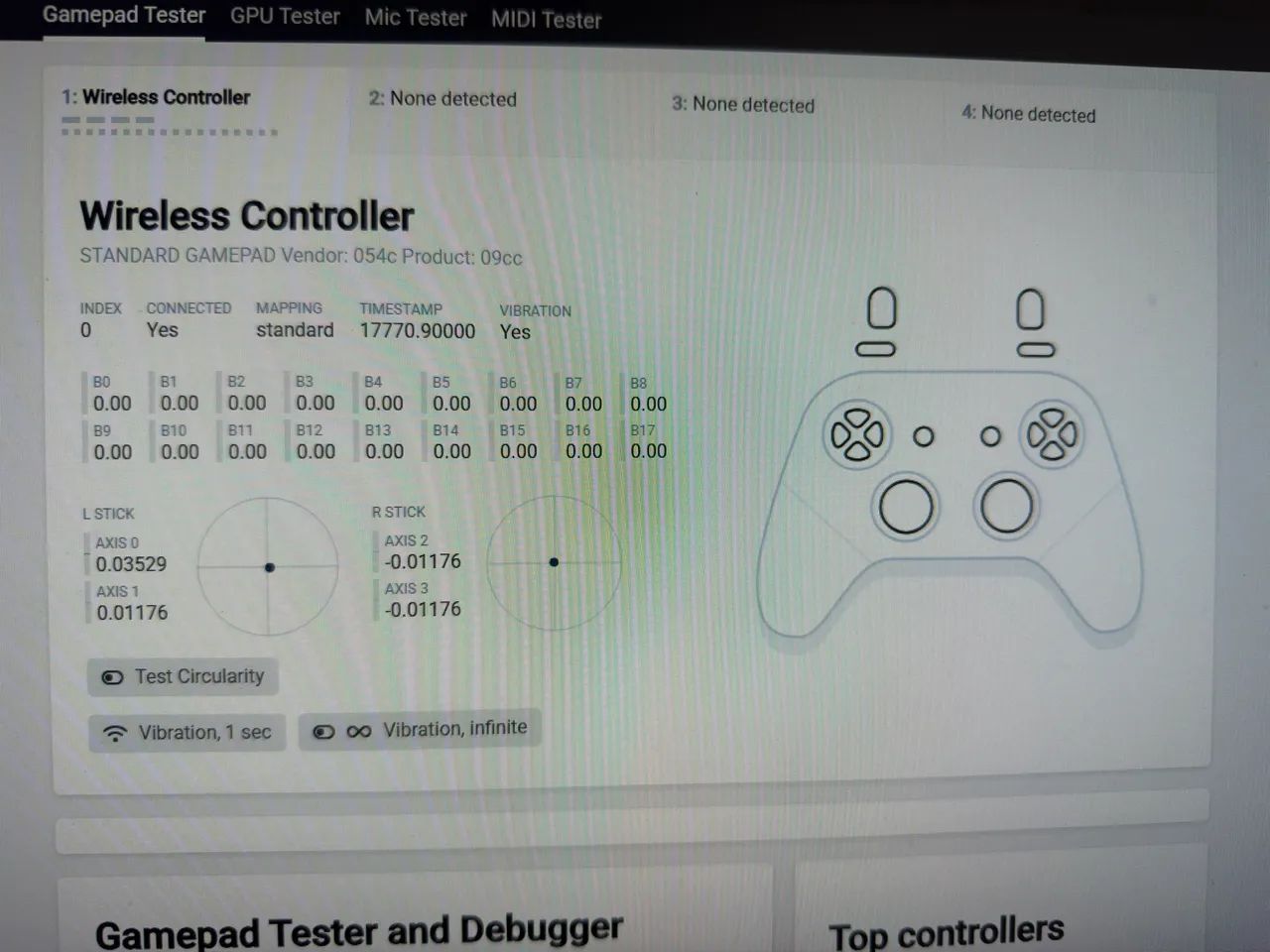 Controle ps4 - Foto 3