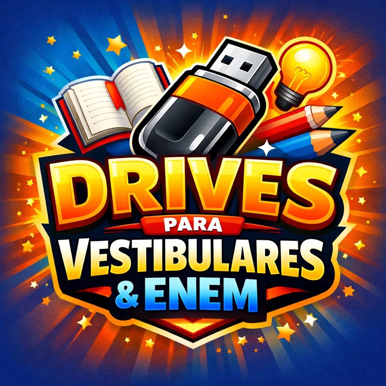 Drive para ENEM e Vestibulares! +50gb em arquivos, simulados, provas antigas e resumos 
