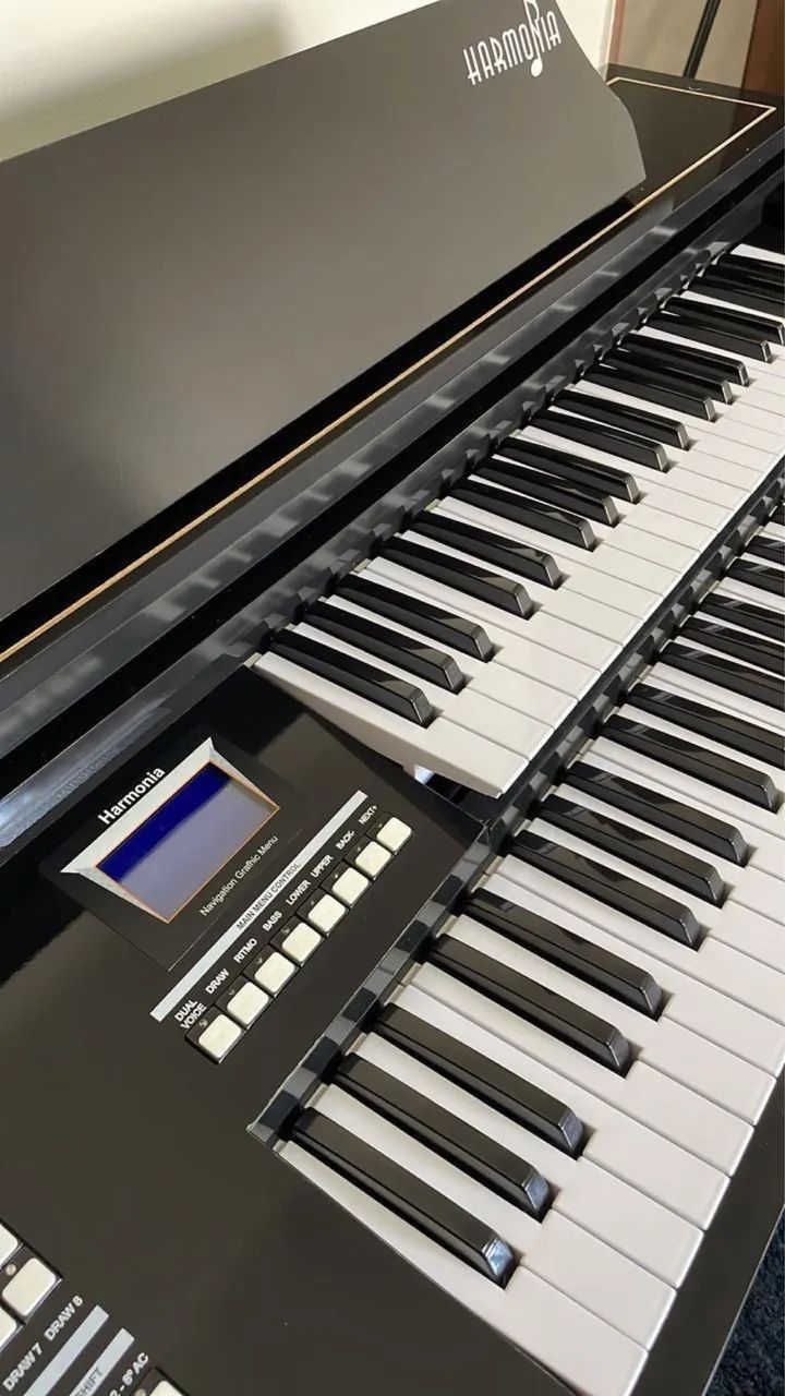 Órgão Eletrônico HS90 D harmonia preto 
