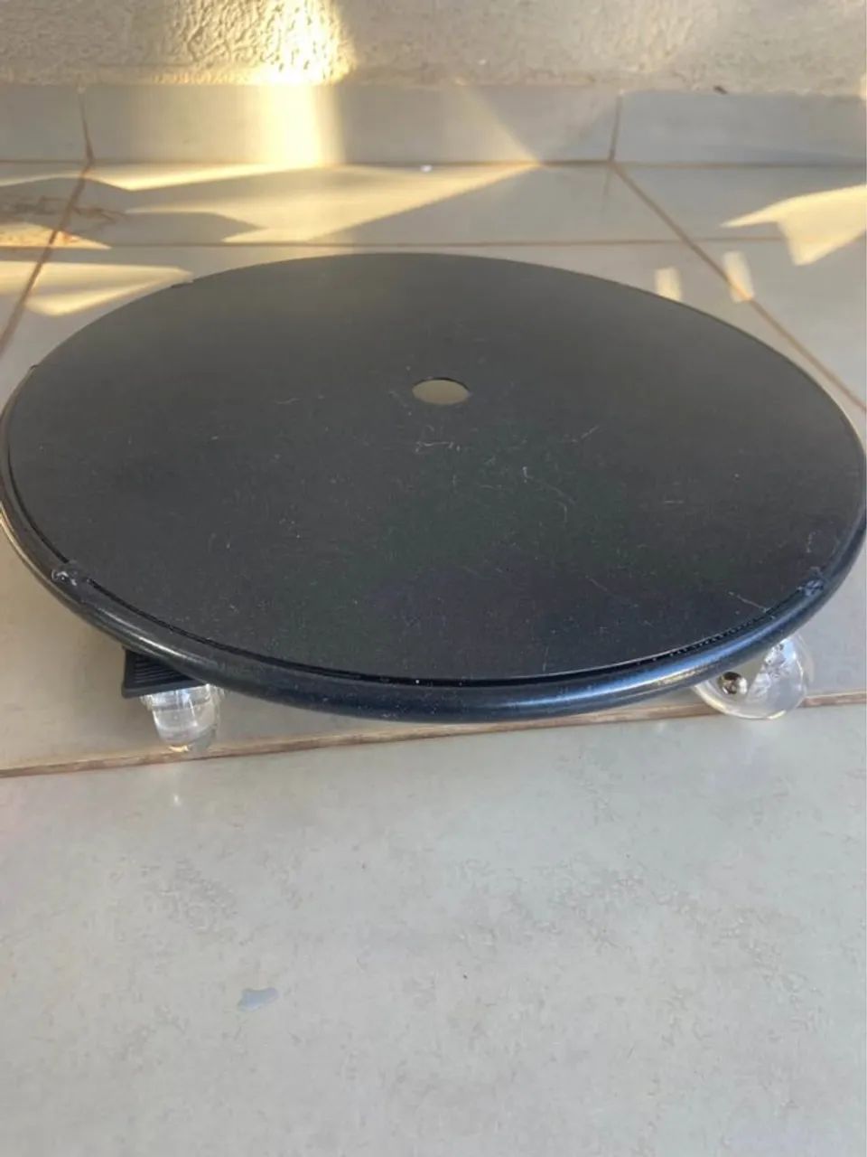 SUPORTE PARA VASO DE PLANTA COM RODINHA  SUPORTA 120kilos - Foto 2