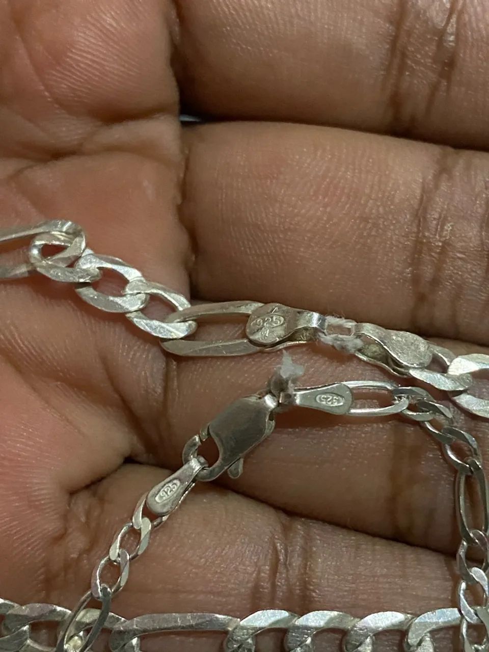 Corrente e Pulseira de Prata 925 - Foto 4
