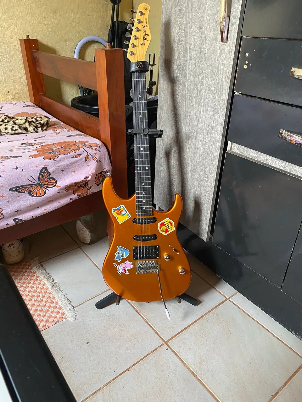 Guitarra Tagima TG 510 aceito baixo na troca  - Foto 2