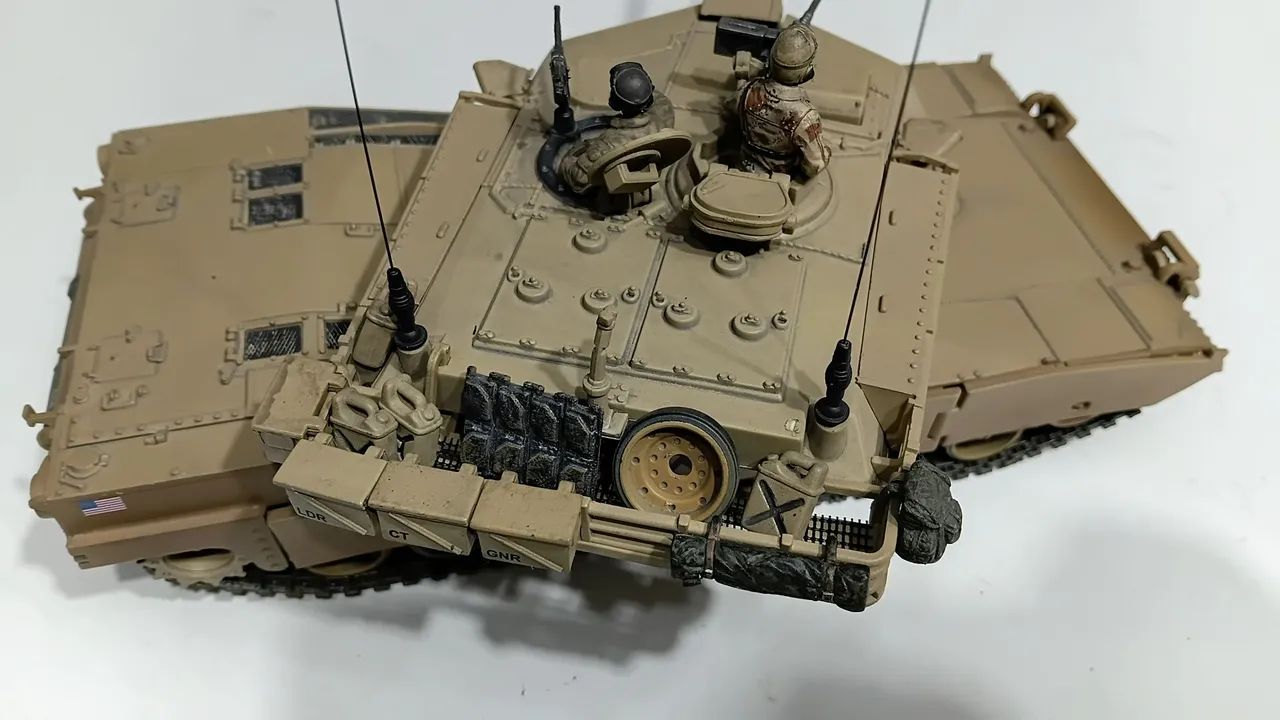 Forces of valor unimax 1:32 Abrams m1a1 kuwait - Foto 5