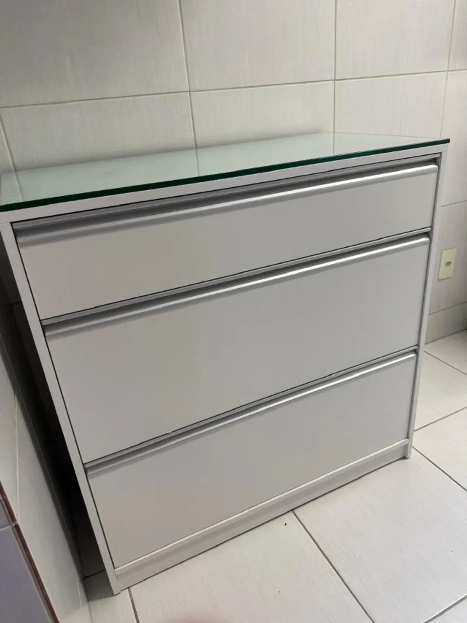 Balcão/Gabinete de cozinha com 3 gavetas