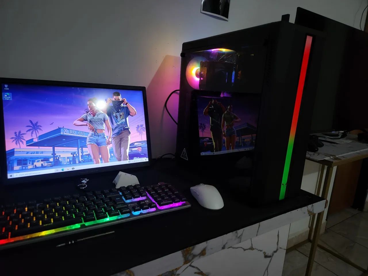 Pc Gamer Completo Roda tudo 