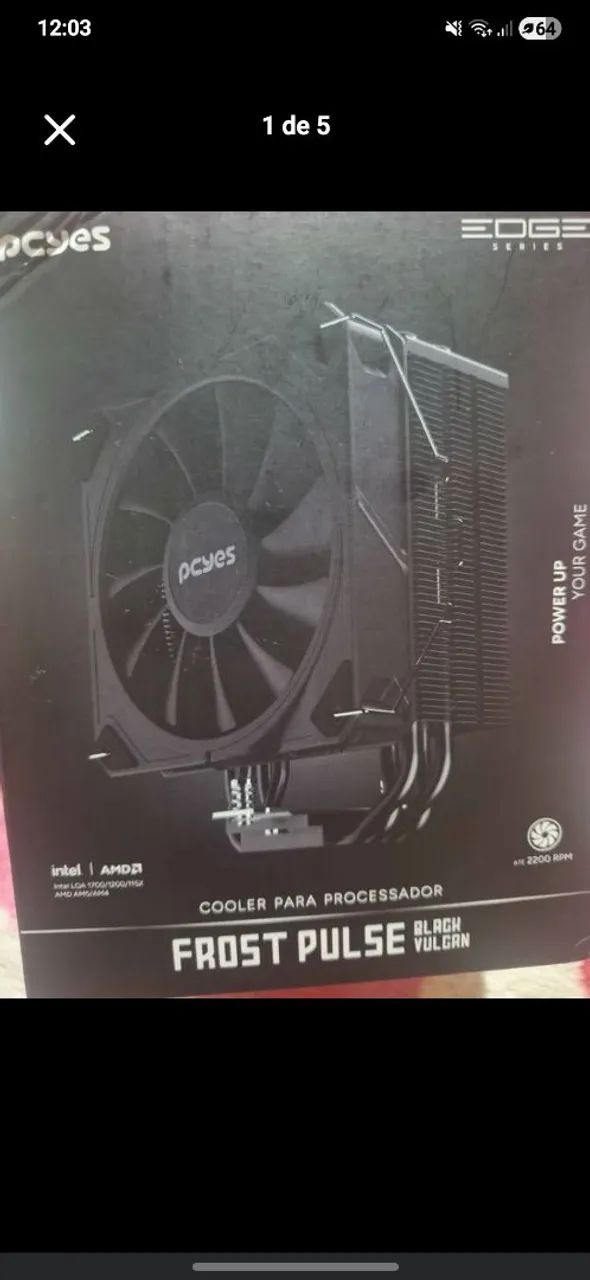 Air cooler novo na caixa 