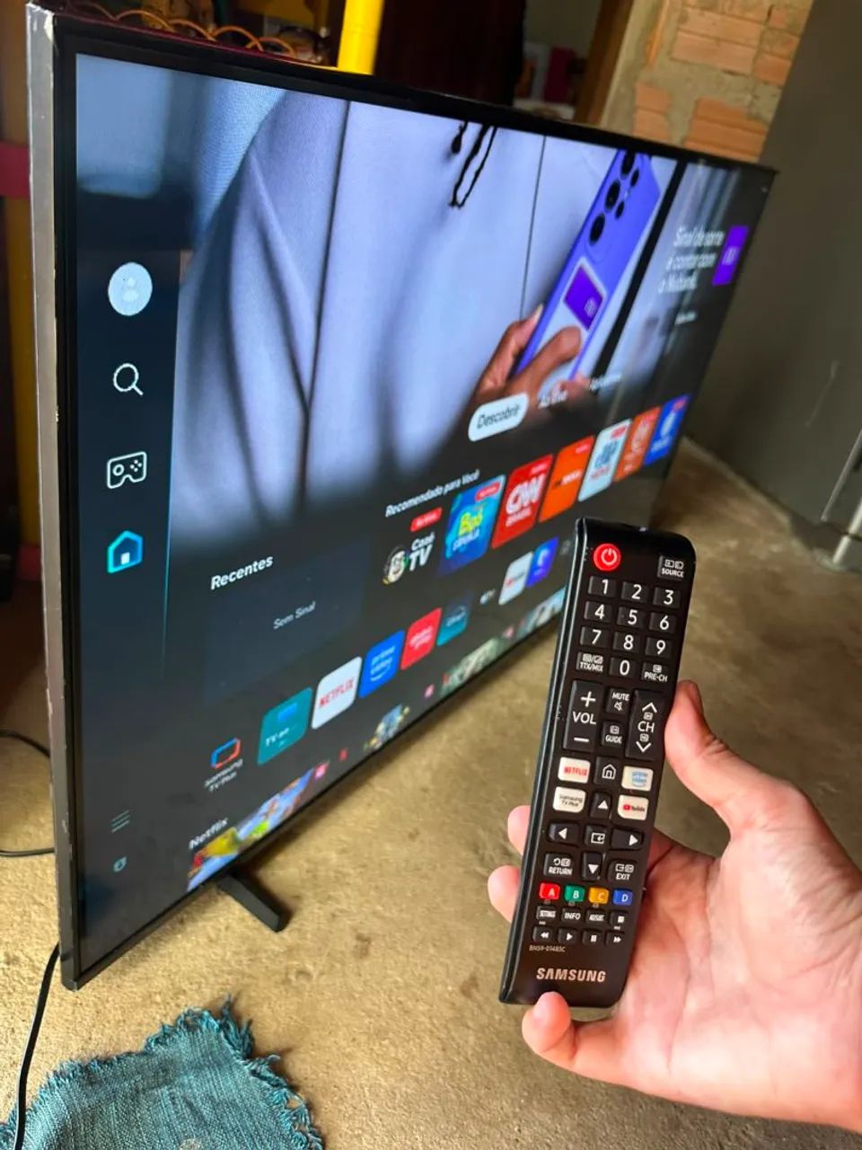 Tv smart 43 polegadas 4k NOVA - Foto 3