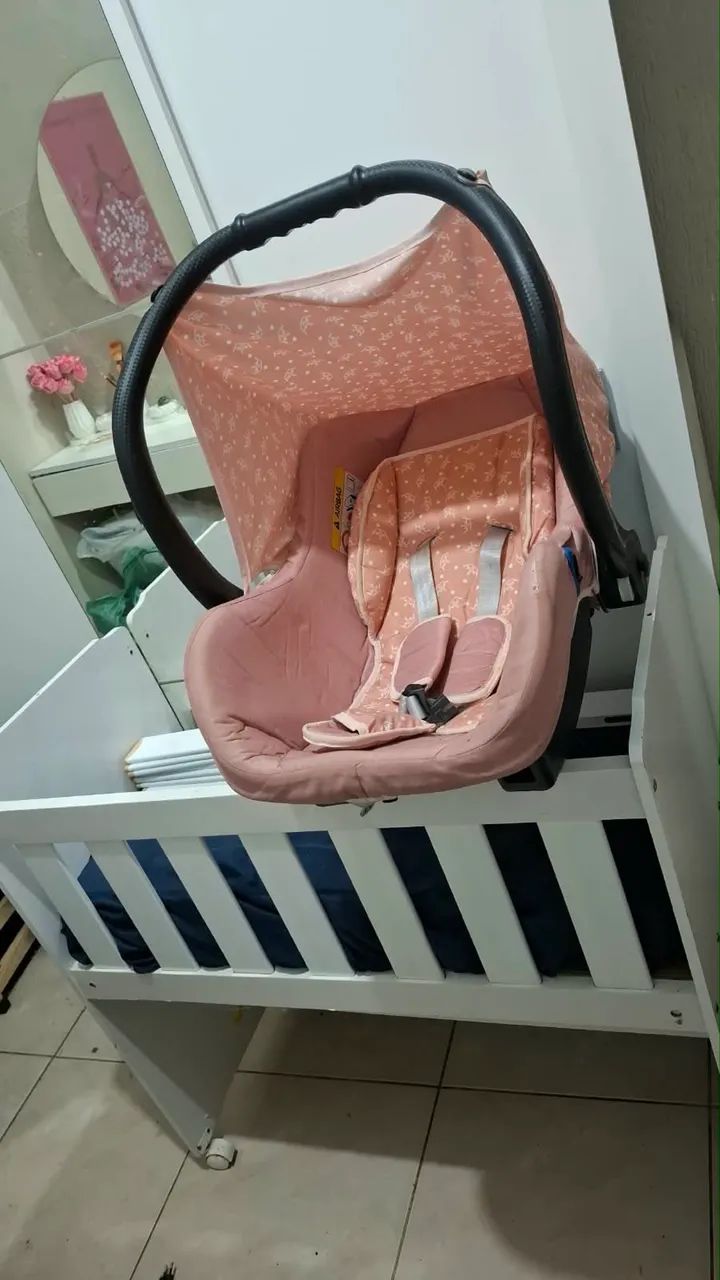 Vendo kit berço para recém nascido e beber conforto  - Foto 2