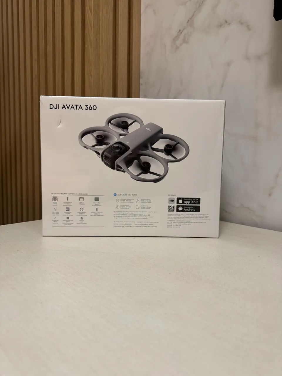DRONE DJI AVATA 360 FLY MORE COMBO CONTROLE COM TELA - Foto 2