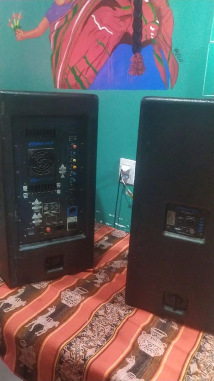 2 Caixa de som Oneal Profissional opb820 com supote - Foto 3