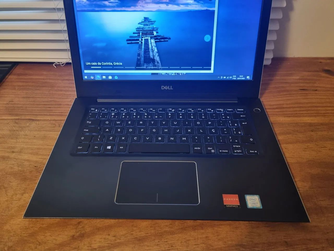 Notebook Core i7 8th Placa radeon 530 2GB 240GB SSD 8GB - Bateria nova  - Foto 5