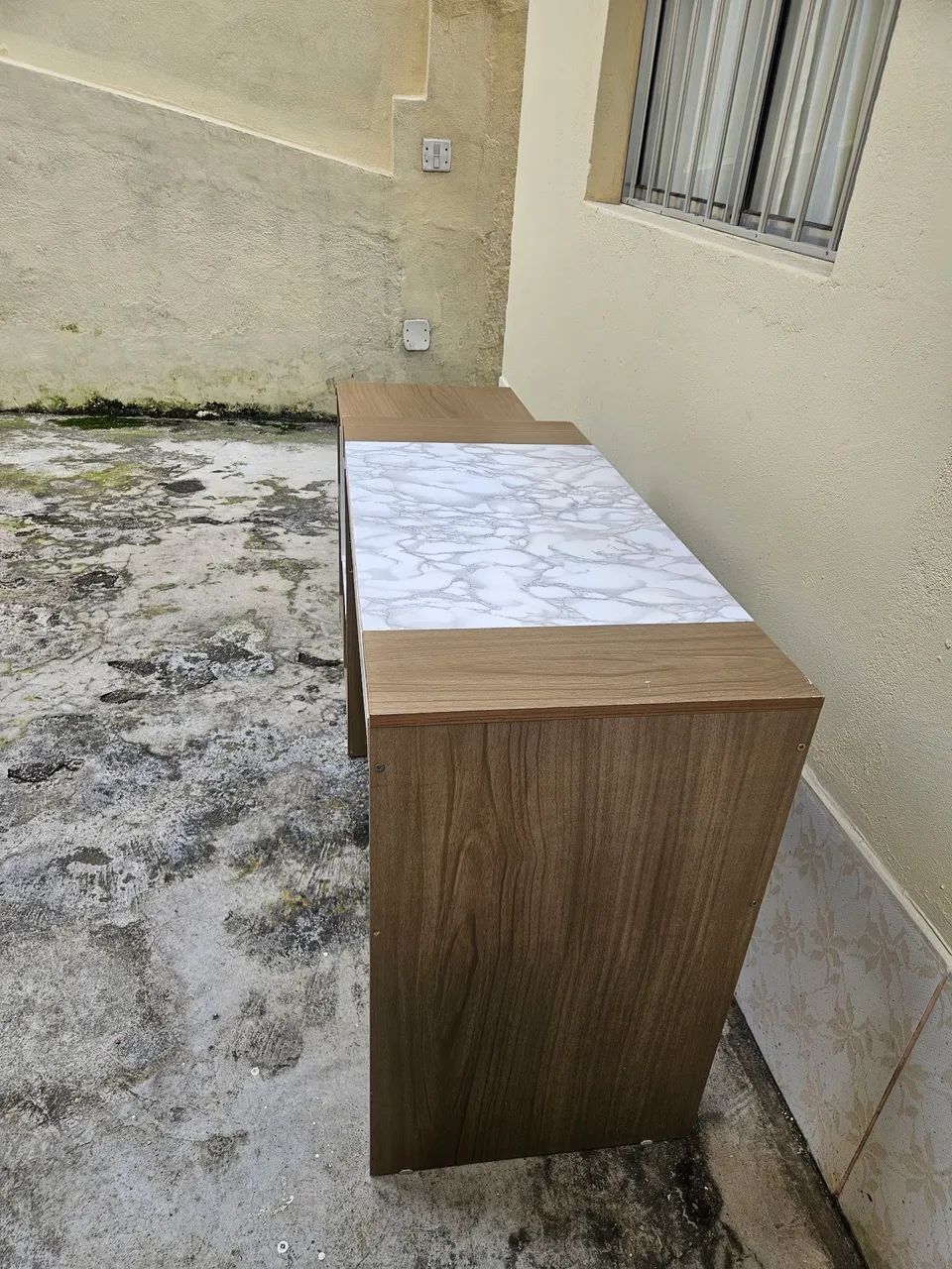 Mesa de Escritório com Nicho  - Foto 3
