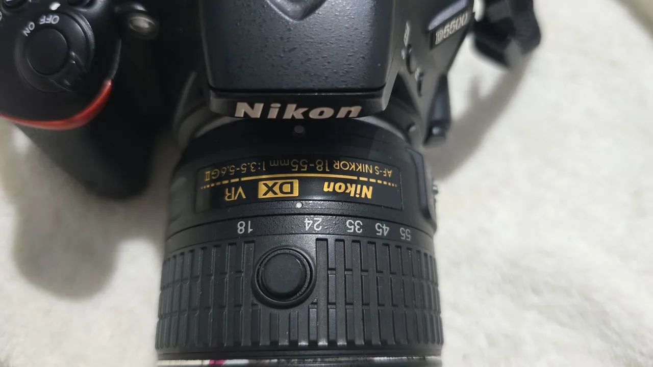 Abaixou Câmera Nikon D5500 E Acessórios - Foto 3