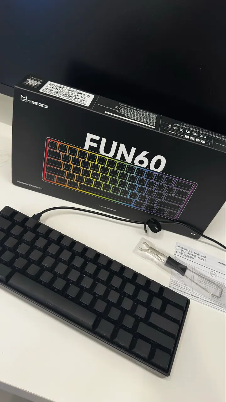 TECLADO GAMER MAGNÉTICO FUN60 PRO | 8K Hz  - Foto 2