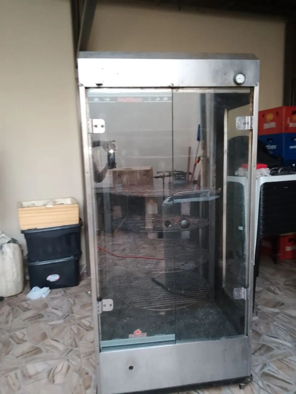 Máquina de assar frango 6 bandejas  - Foto 2