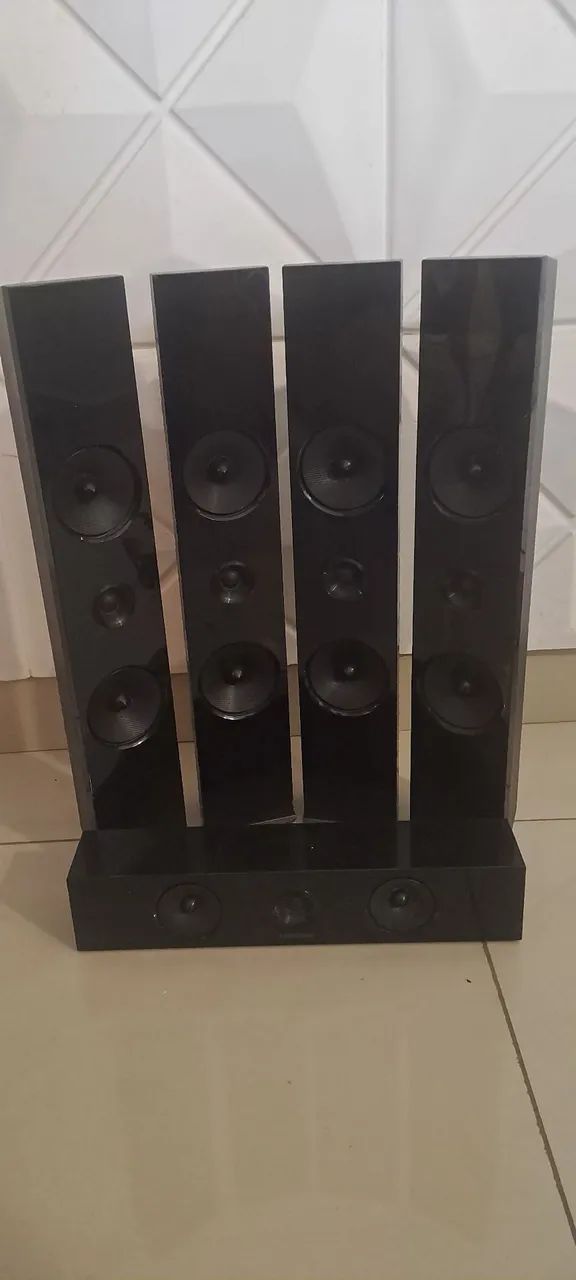 Caixa home theater  samsung  5 caixas - Foto 2