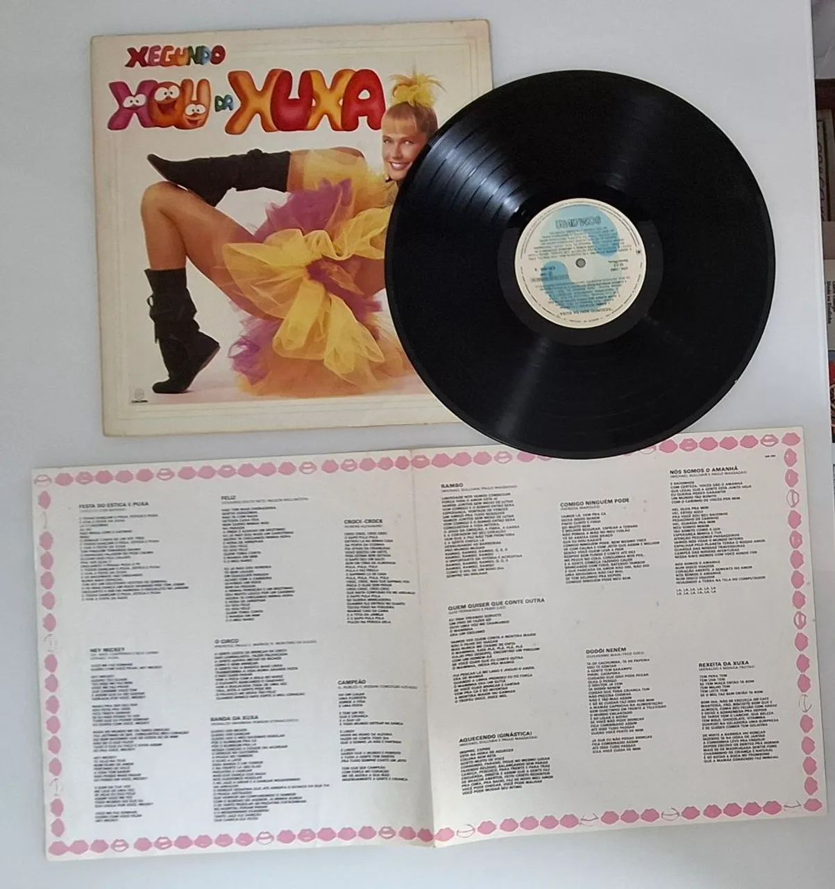 Disco de vinil  - LPs da XUXA - Foto 4