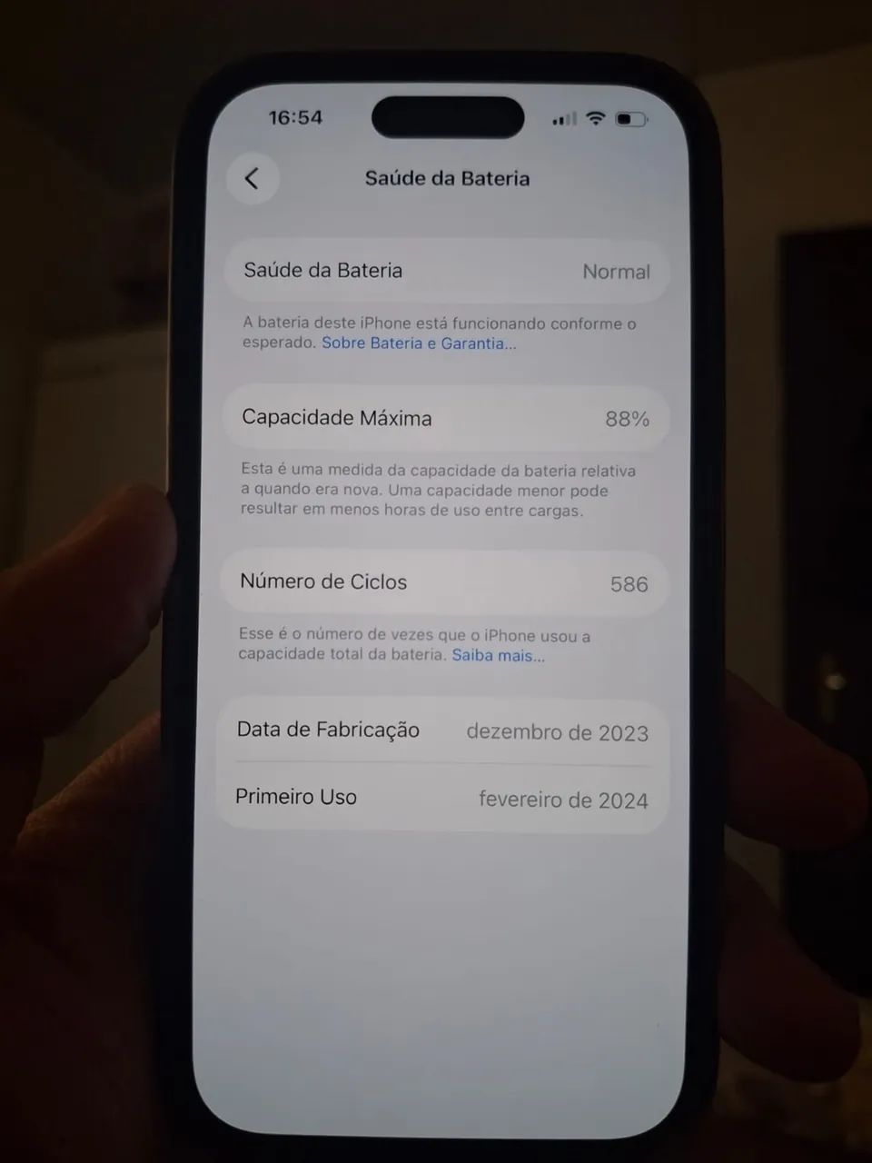 NOVINHO iPhone 15 (não troco, so vendo) - Foto 5