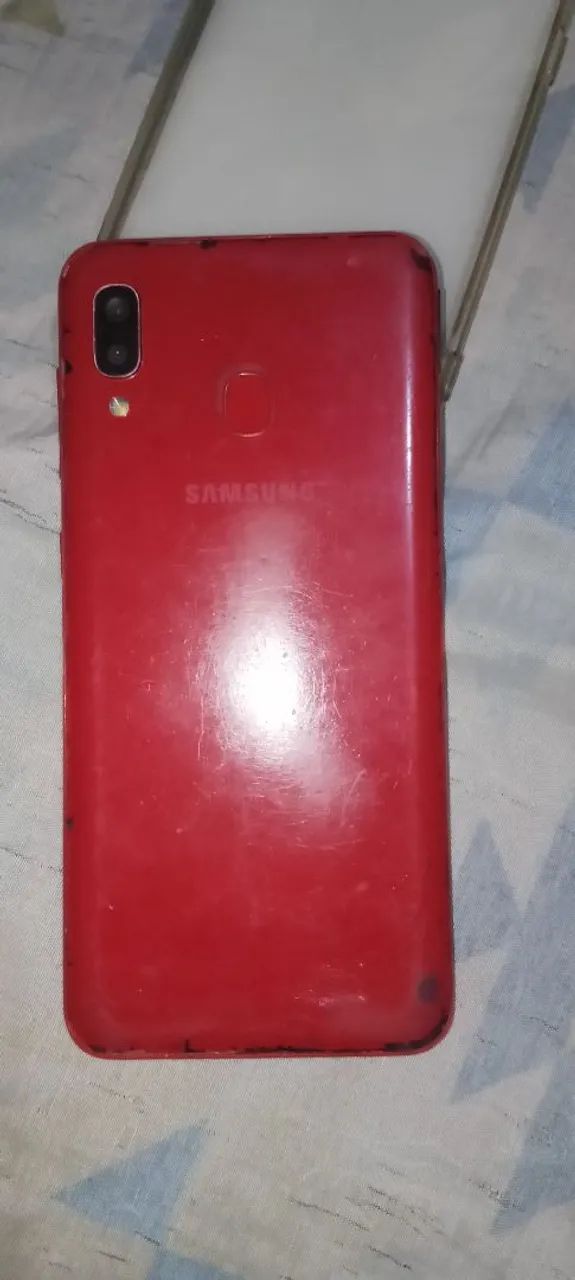 Vendo celular A20 com a tela quebrada  - Foto 2