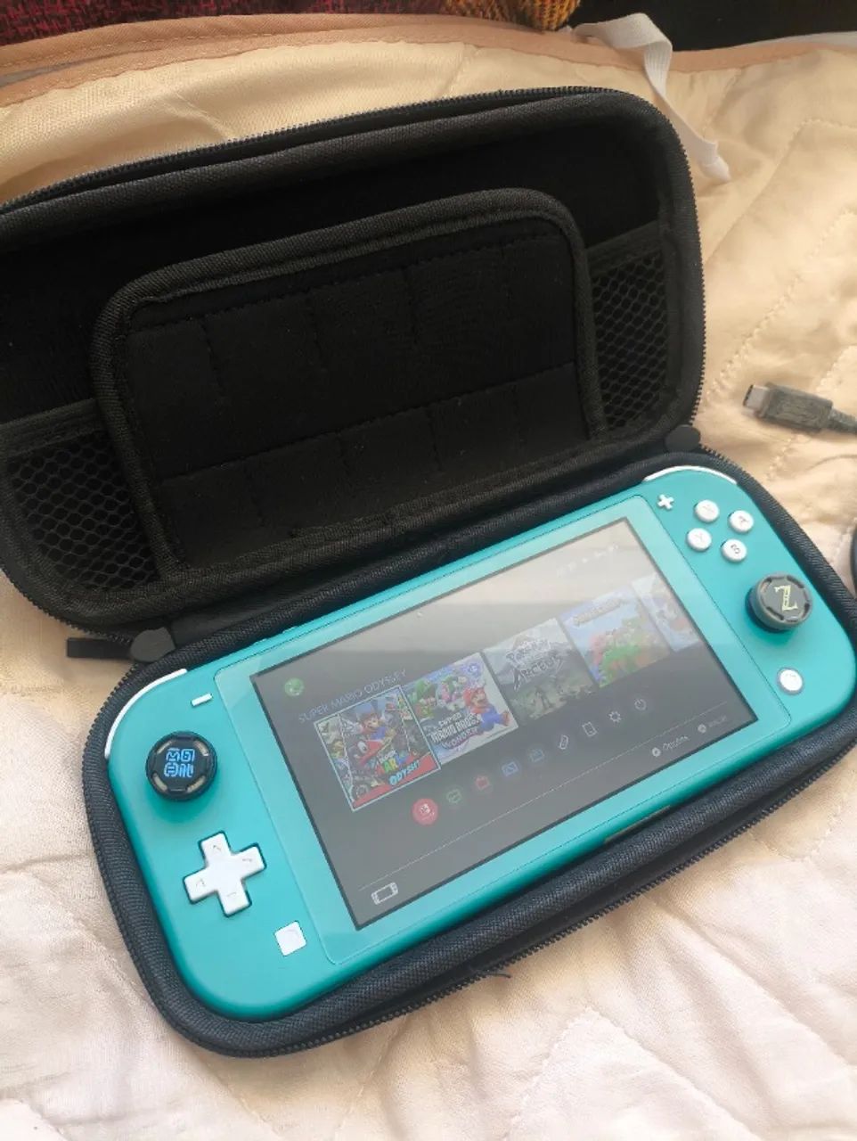 Nintendo Switch Lite Perfeito Estado - Foto 4