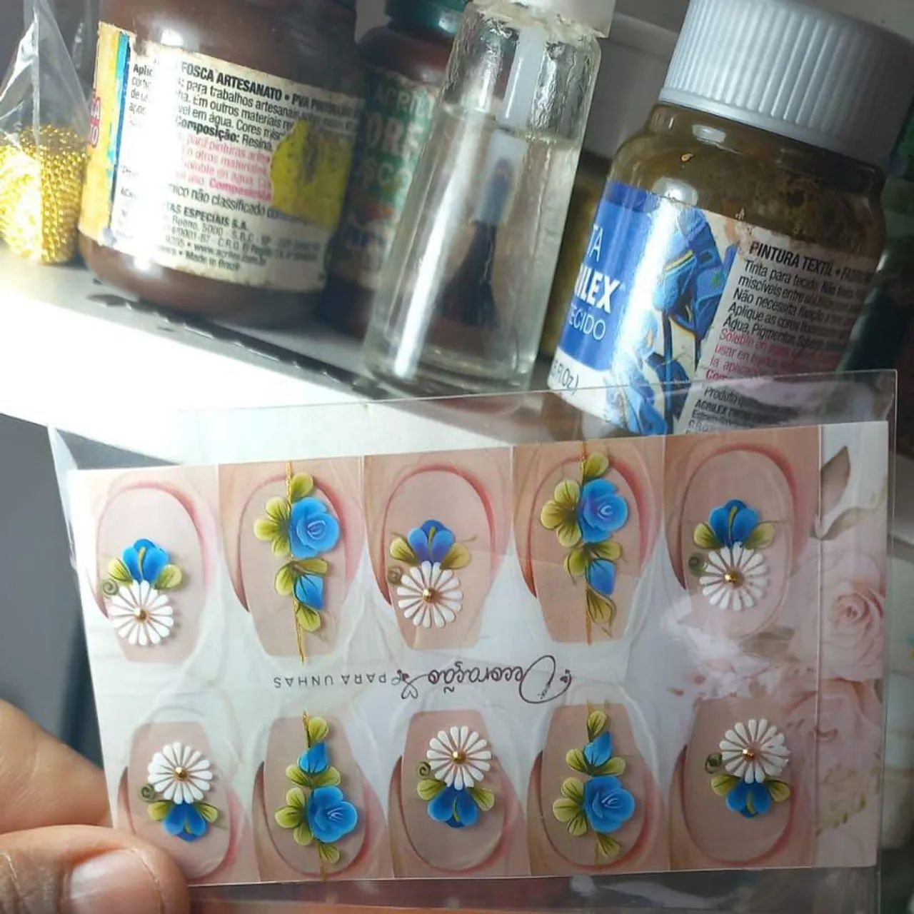 Adesivos e joinhas de unha  - Foto 3
