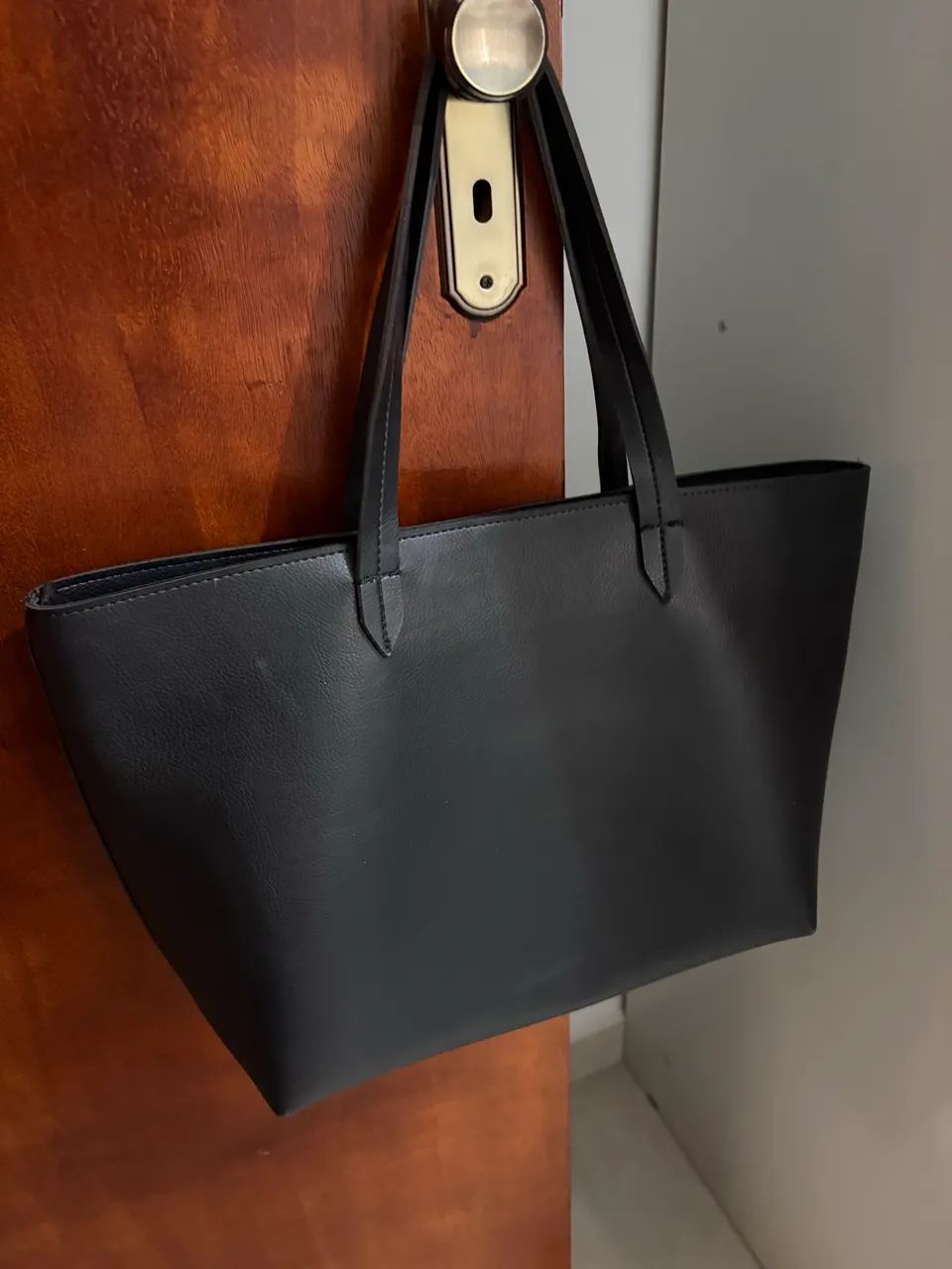 Bolsa tote anacapri preta - Foto 3