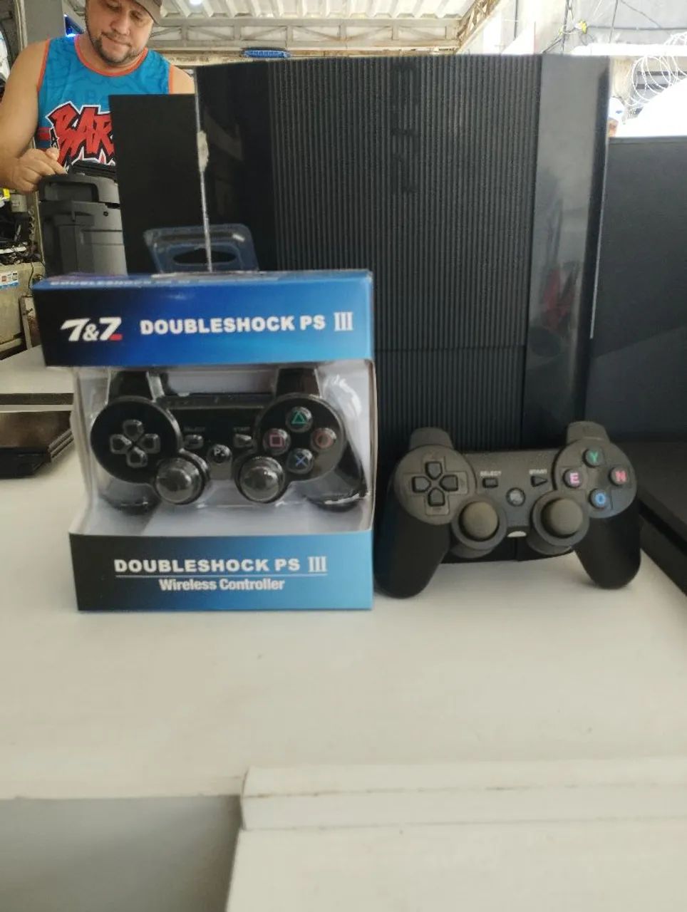 Ps3 super slim destravado + garantia  - Foto 3