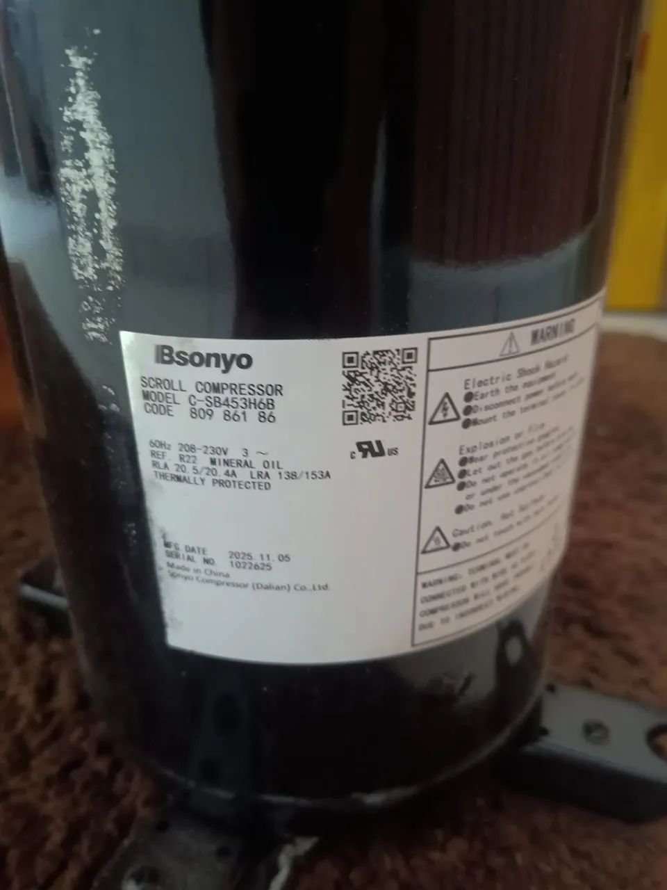 Vendo MOTOR COMPRESSOR - Foto 2