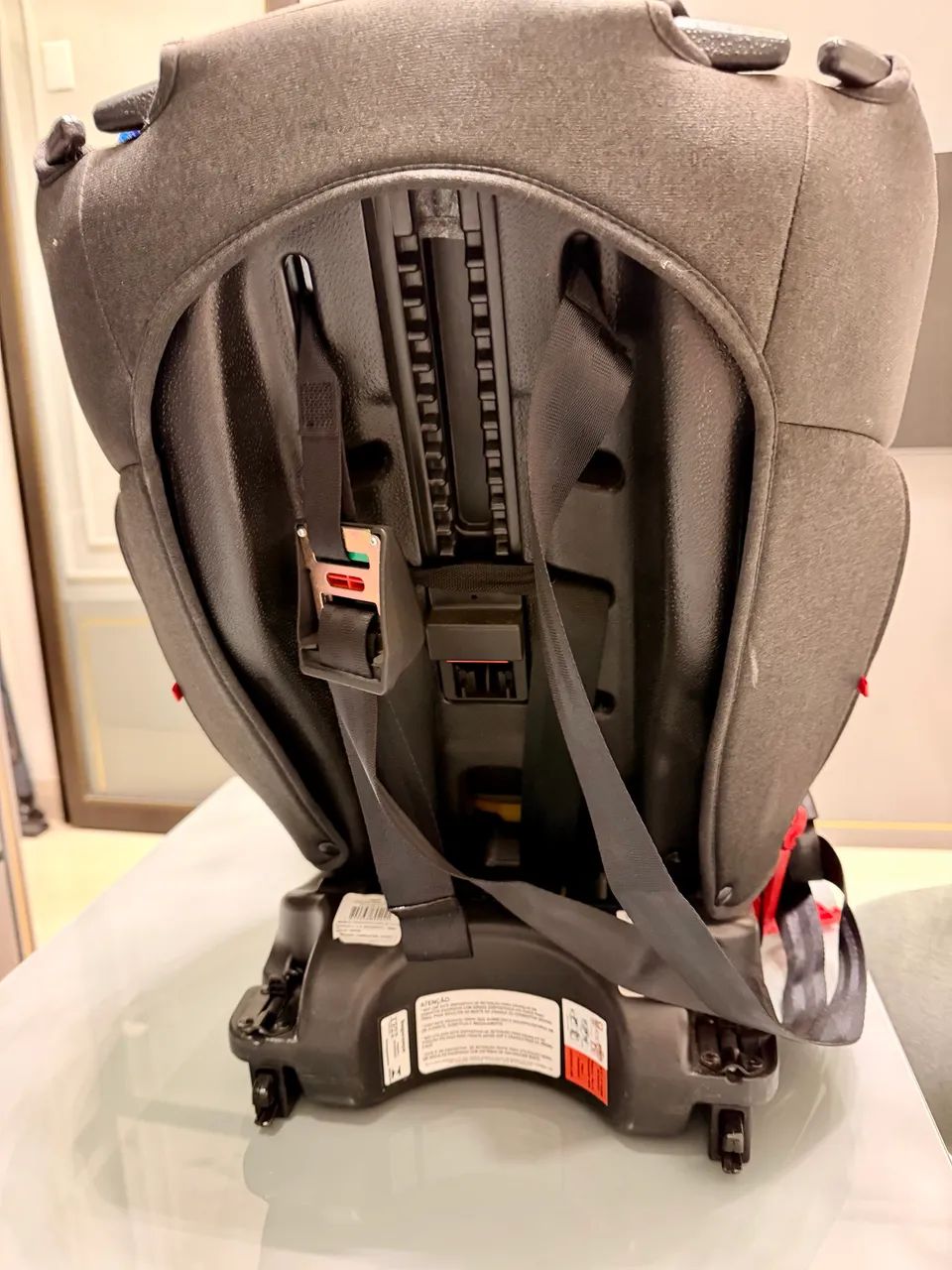 Cadeira De Carro All Stages 2.0 Isofix 0-36kgs Cinza Litet - Foto 4