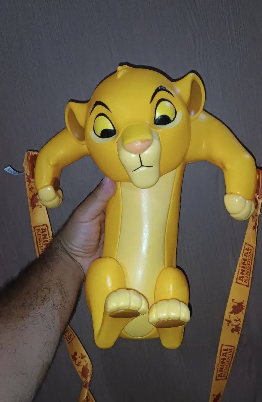 Balde de Pipoca Simba - Disney Animal Kingdom 