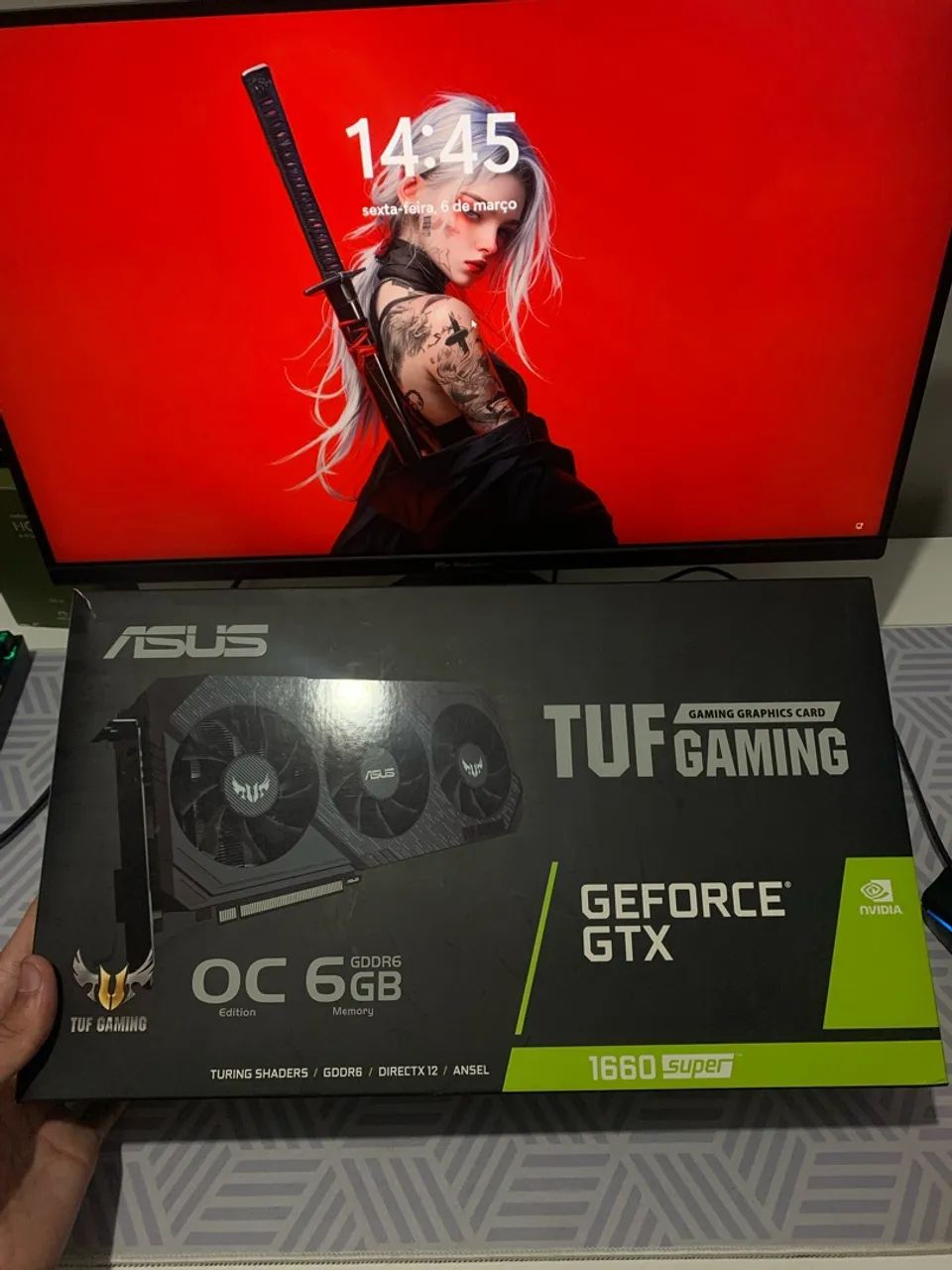GTX 1660 super asus tuf - Foto 3