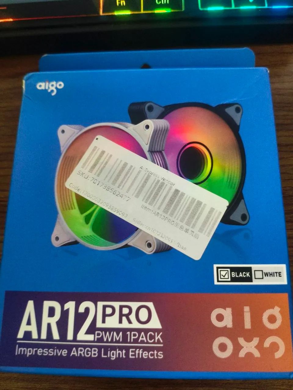 Ventoinha AR12 PRO ARGB