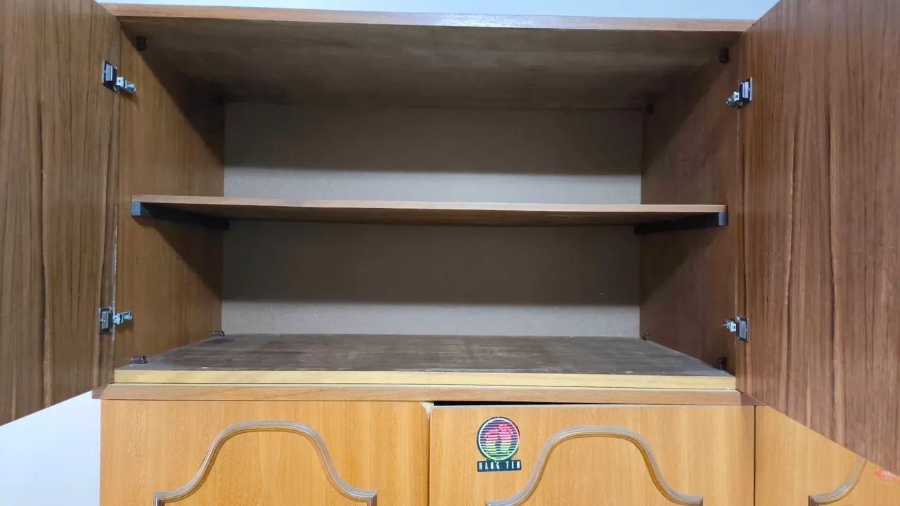 Guarda-Roupas Grande em Madeira Maciça + Cabides Grátis - Foto 5