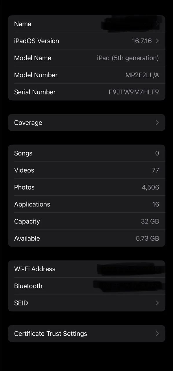 iPad 5 geração, 32gB, 9.7 polegadas, Wi-Fi - Foto 2