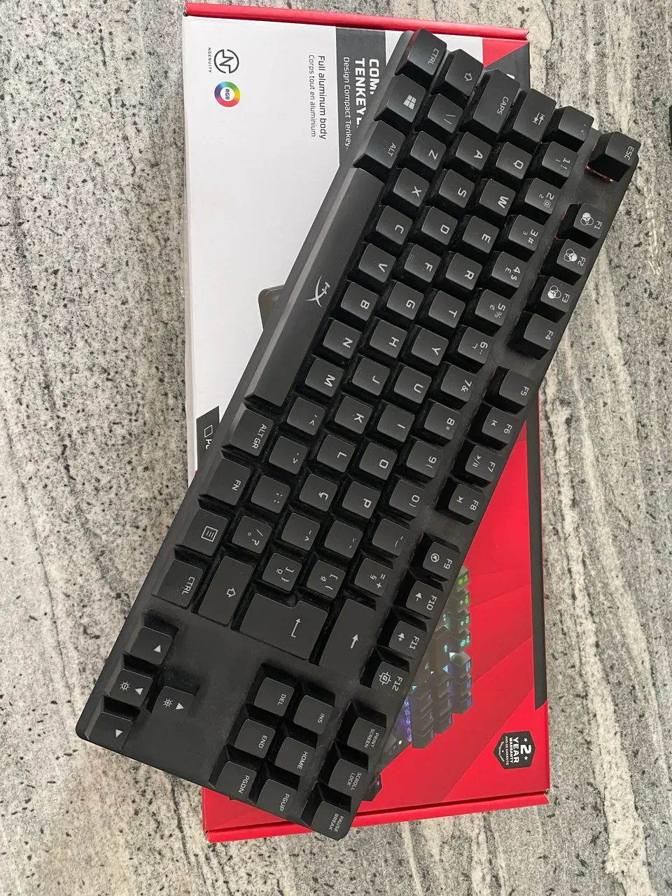 teclado hyperx alloy origins - Foto 3
