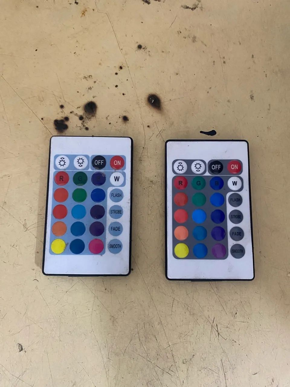Controle da central RGB 
