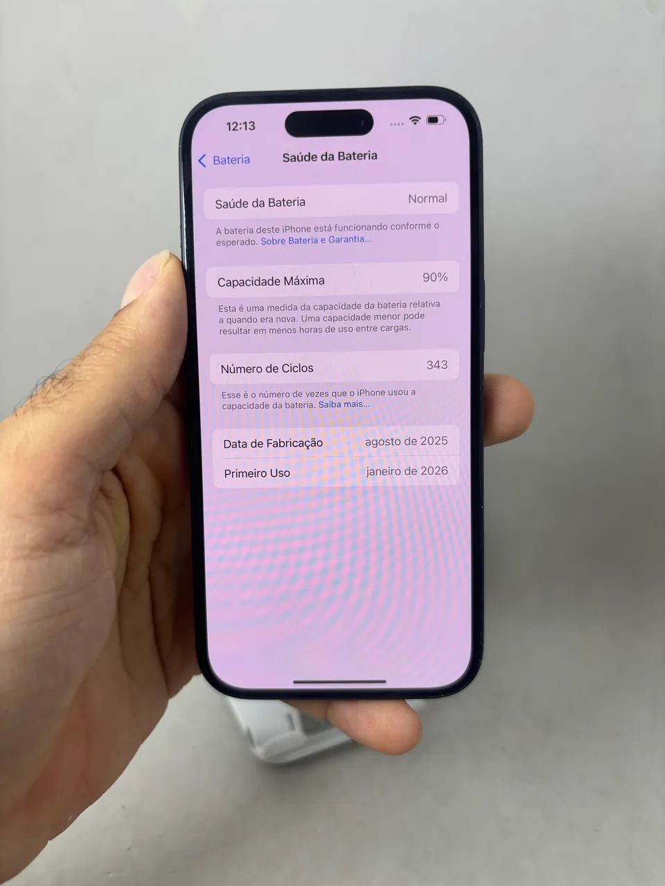 Loja física. Aceitamos trocas em iPhone's ou Android. iPhone 15 128GB - Foto 2